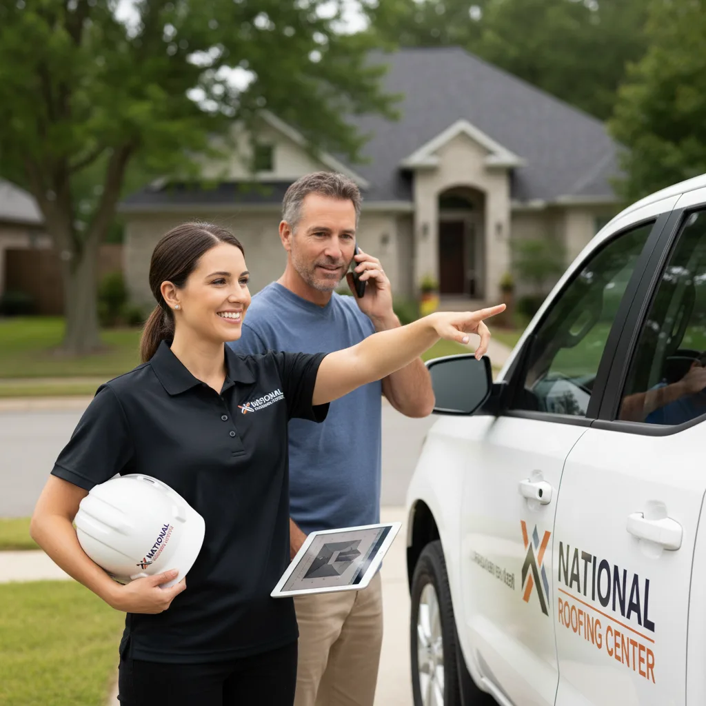 National Roofing Center customer support in Powderly