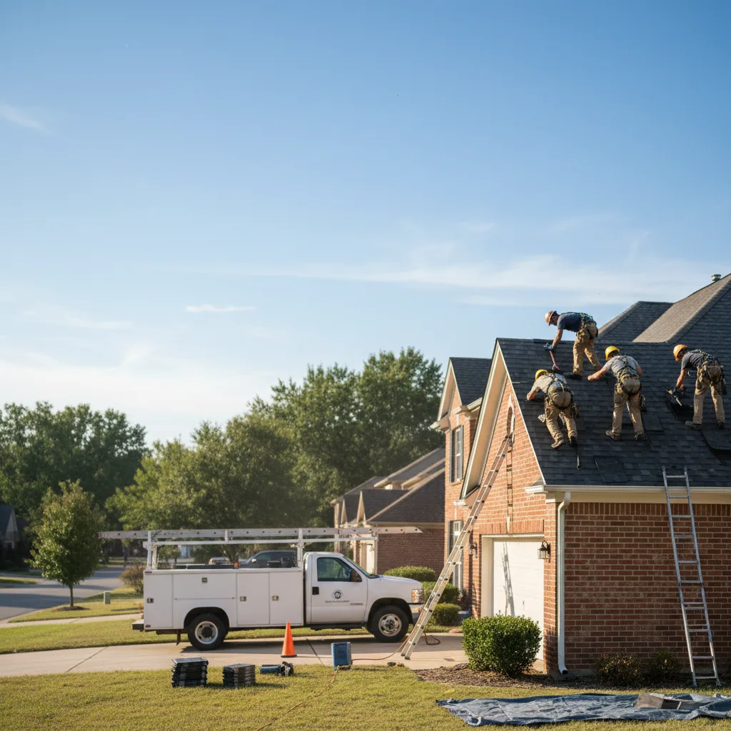 Roof Repair in Powderly